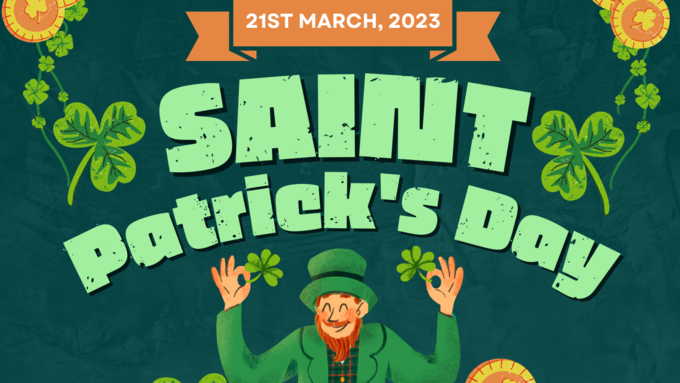 Green Illustrative Saint Patrick's Day Flyer.png